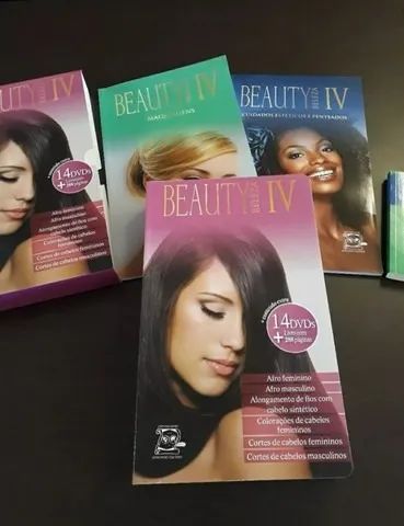 Kit livro de Salão de beleza com 14 DVD - Foto 5