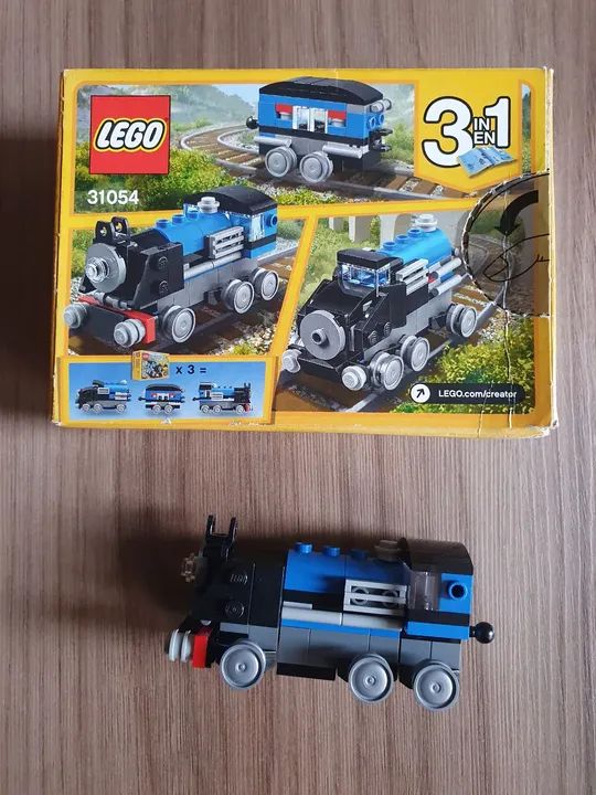 Lego 31054 Lego In Train LEGO 31054 Creator 3-in-1 Train Blue