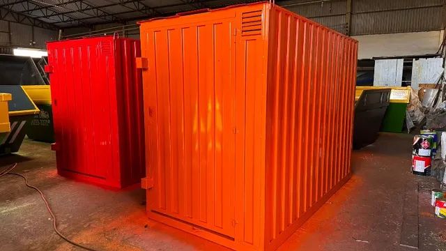 Caçambas para poli caçamba estacionária, Container Almoxarifado e escritorio - Foto 3