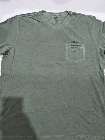 Camiseta osklen e-brigaders global community...Nova..sem uso ..na etiqueta..tamanho gg - Foto 2