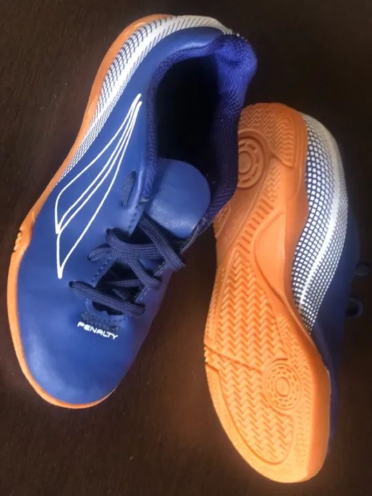 Chuteira infantil da penalty tamanho 28 - Foto 3