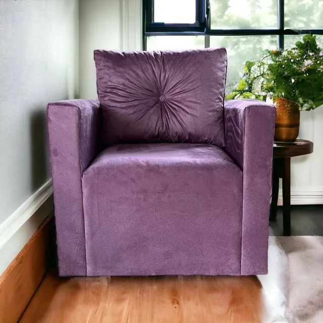 Para quem tem bom gosto! Poltrona Ouro 1 Lugar Direto do fabricante Preços especiais - Foto 5