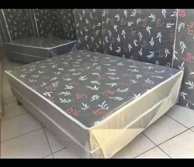 cama de casal box acoplada (nova na embalagem) entrega gratis
