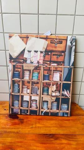 Lote decoração - Quadros em LEIA - Foto 3