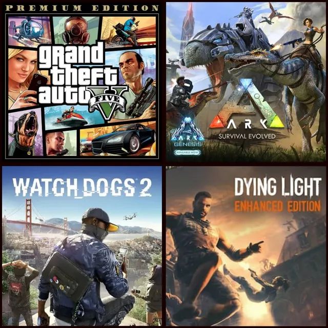 Jogos Para PC!!! Não Funciona Em Ps4 Ou Xbox!!!