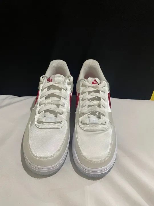 Nike Air Force 1 Low Satin Vermelho feminino  TAM: 38 - Foto 2