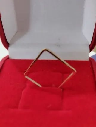 Anel 1.60 Gramas Aro 2 mm Ouro 18 kilates                                                  - Foto 5