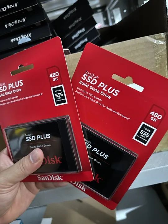 SSD SanDisk Plus 480GB 2.5" - Foto 3