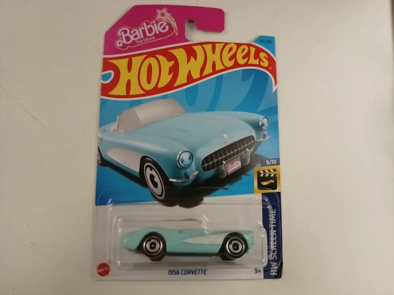 Carrinho Hot Wheels 1956 Corvette - Barbie The Movie