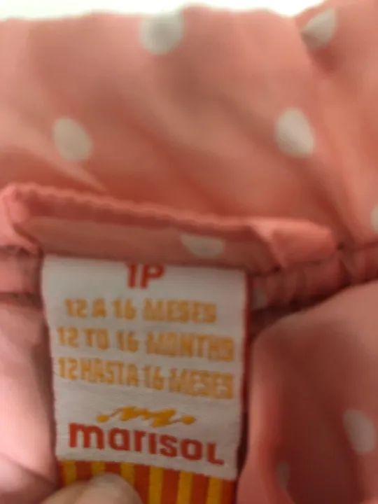 Jaqueta casaco Marisol rosa tam 1P menina nylon chuva frio outono - Foto 3