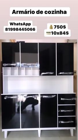 Armário de cozinha Novos 750$ frete grátis  - Foto 4