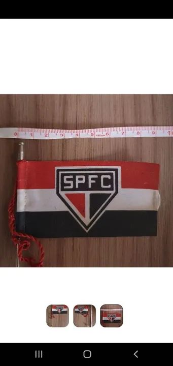 Bandeira SPFC em miniatura - Foto 3