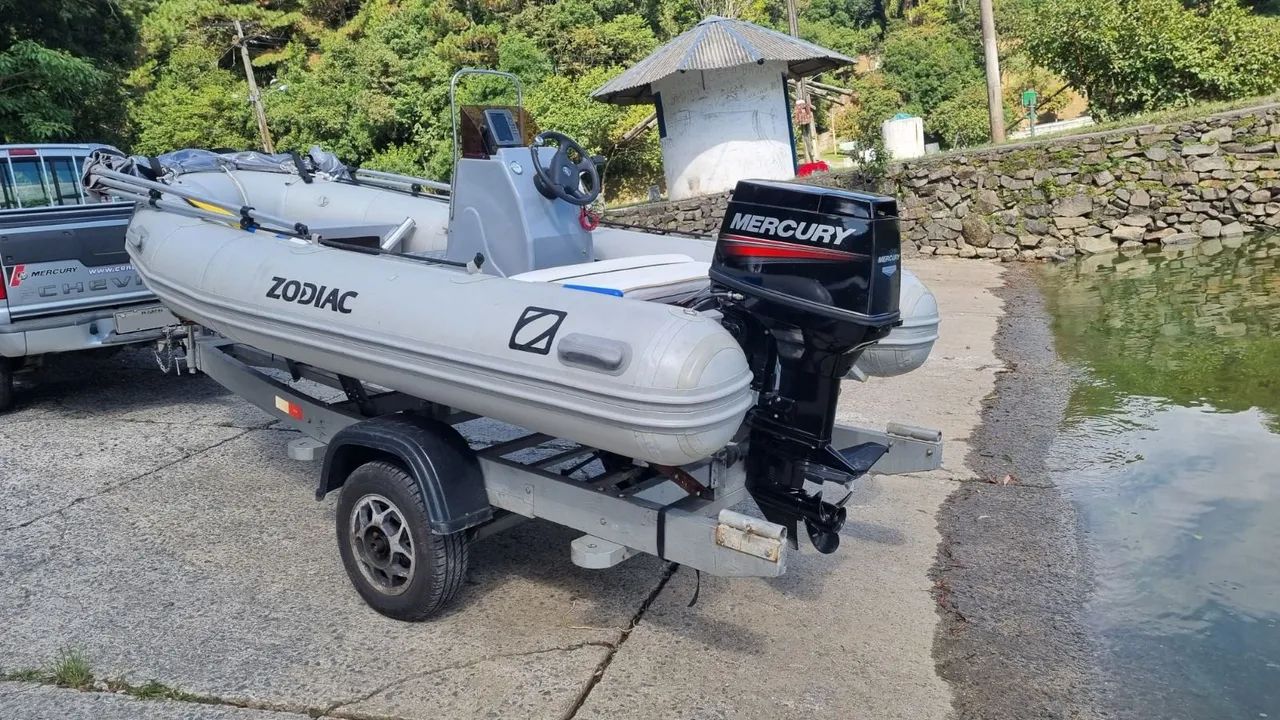 Lancha Inflável 15 Pés Motor Mercury 50HP 2022 - Foto 6
