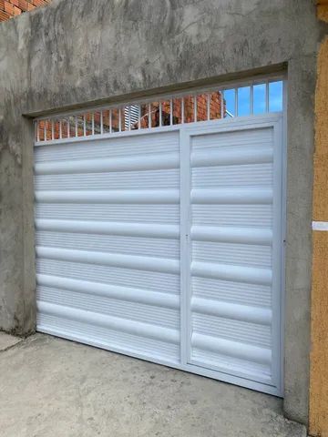 PORTÃO DE ALUMÍNIO 10X SEM ENTRADA 