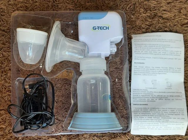 Bomba tira-leite materno elétrica G-Tech