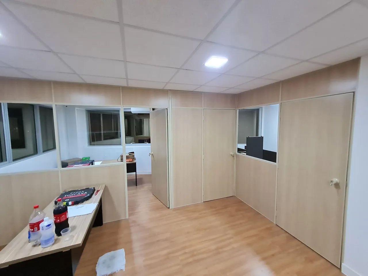 Divisórias de eucatex [Instalada] - Foto 3