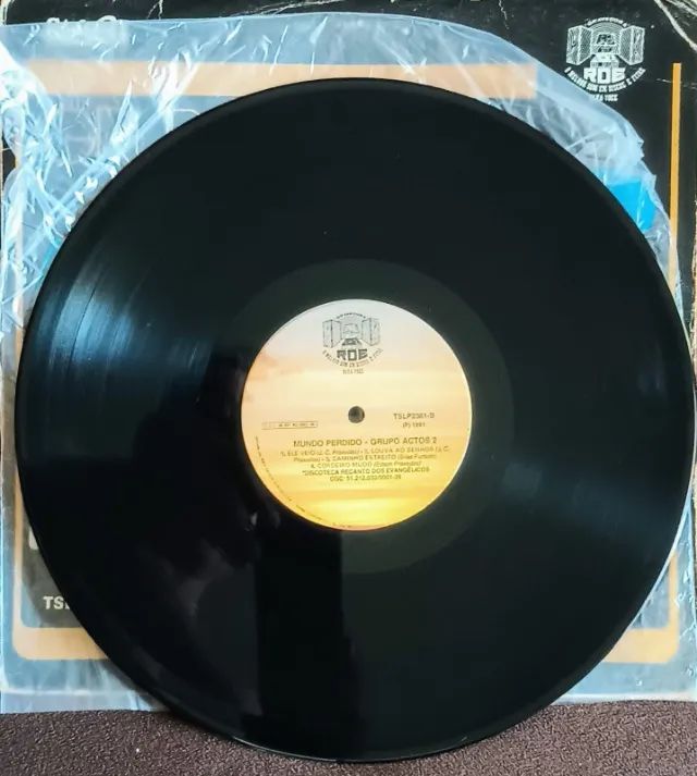 Lp Disco de Vinil Gospel Evangélico Actos 2 - Mundo Perdido - Raro - Foto 3