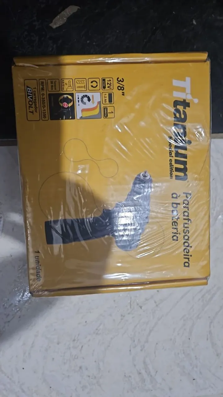 Parafusadeira a Bateria Titanium 3/8"