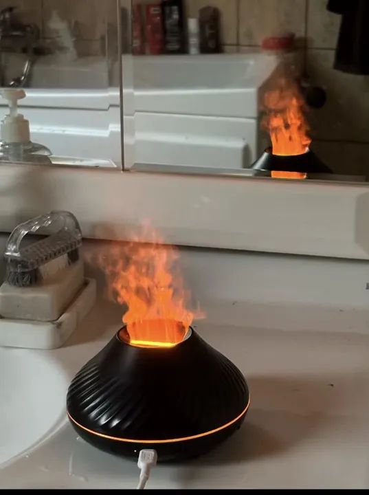 Difusor de Óleo Essencial Volcano - Humidificador - Foto 2