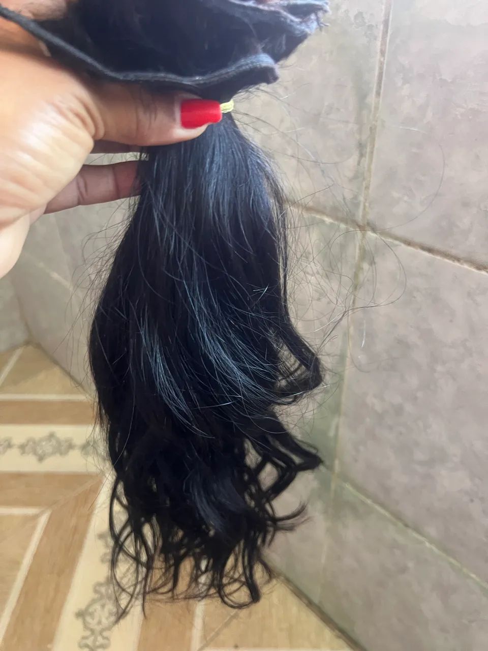 Cabelo Mega hair ( descrição )