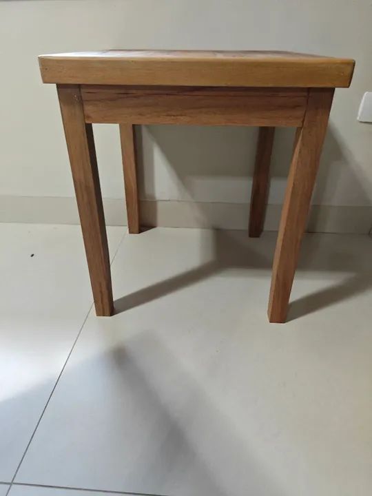 Mesa de centro ou canto de madeira (NOVA) - Foto 4