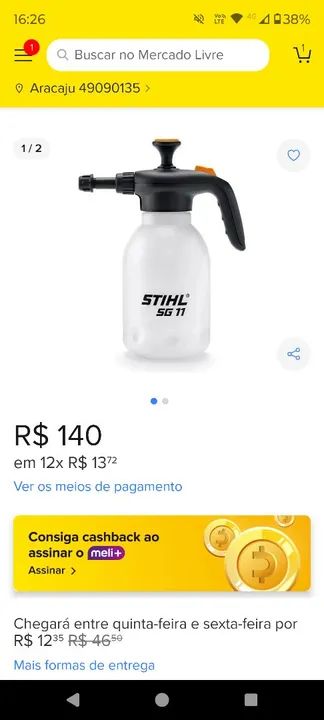 Pulverizador Stihl novo - Foto 6