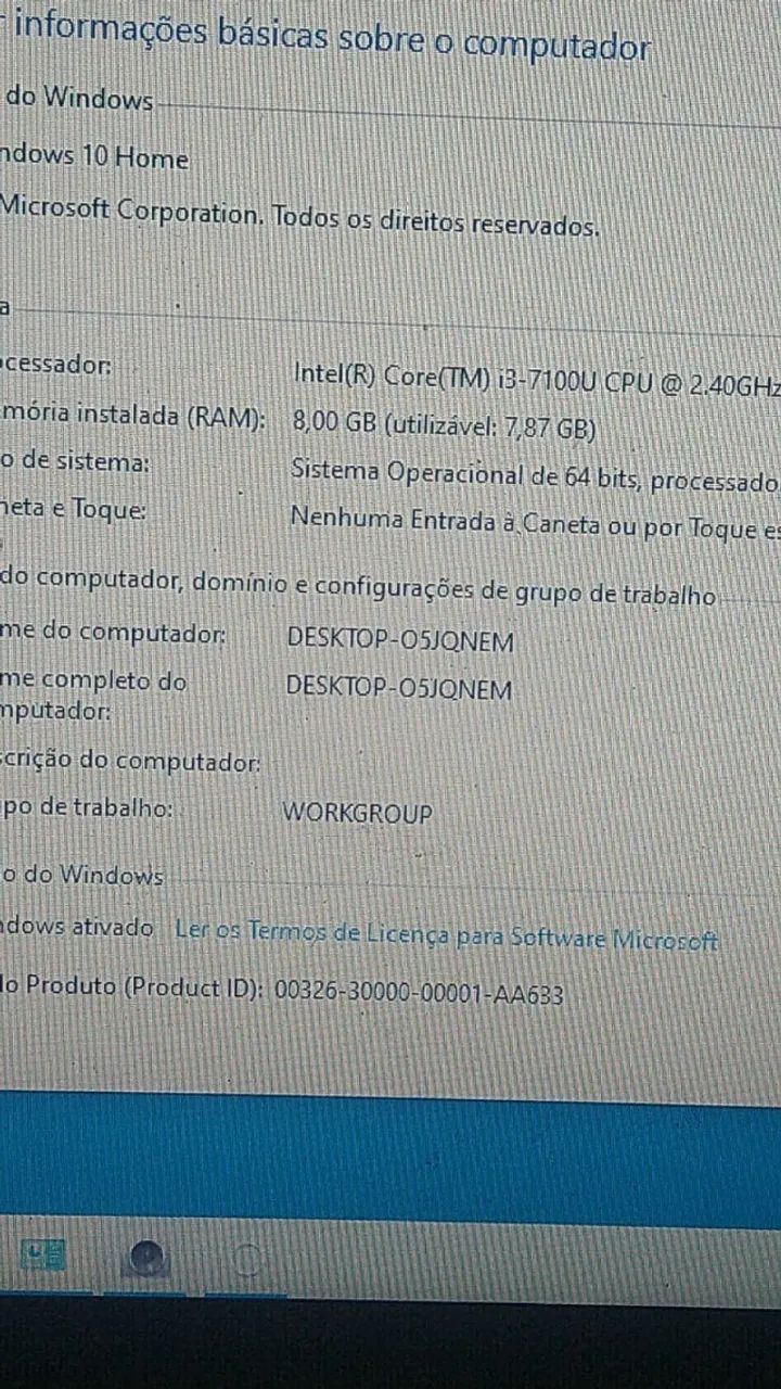 acer as 15 core i3 7 geração 8gbram ddr4  ssd 120gb  leia o anuncio - Foto 2