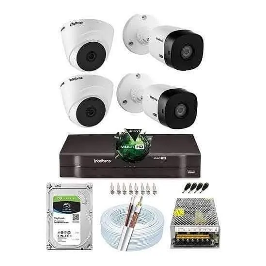 Câmeras de segurança intelbras 