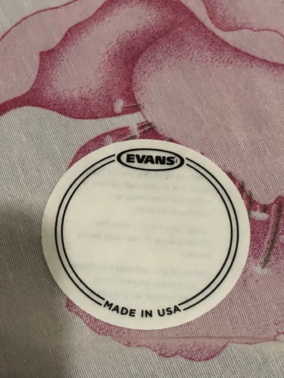 Patch bumbo evans 