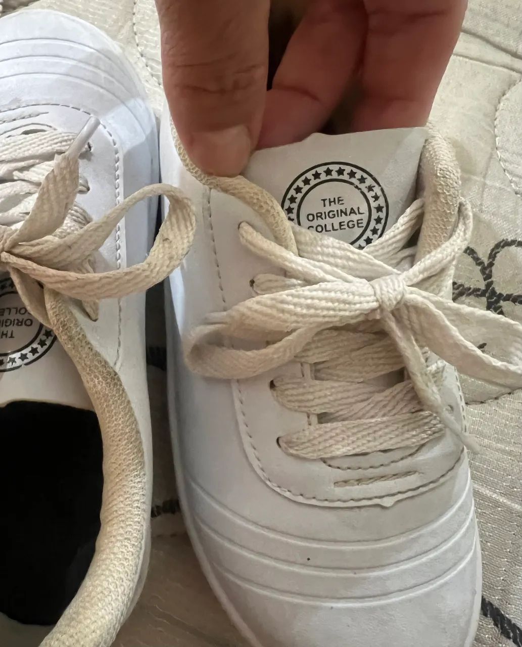 Tênis branco menino ou menina. Ótimo estado. - Foto 4