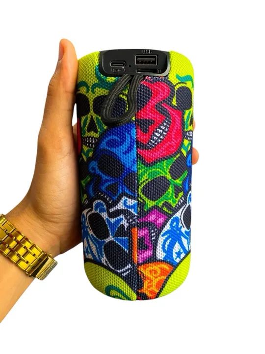 Caixa de Som Bluetooth 20W com Design de Caveira - Imperdível! - Foto 4