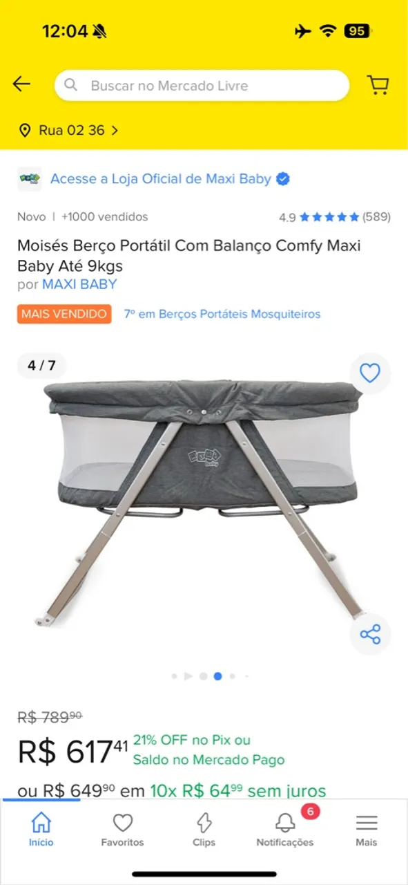 Berço Portátil