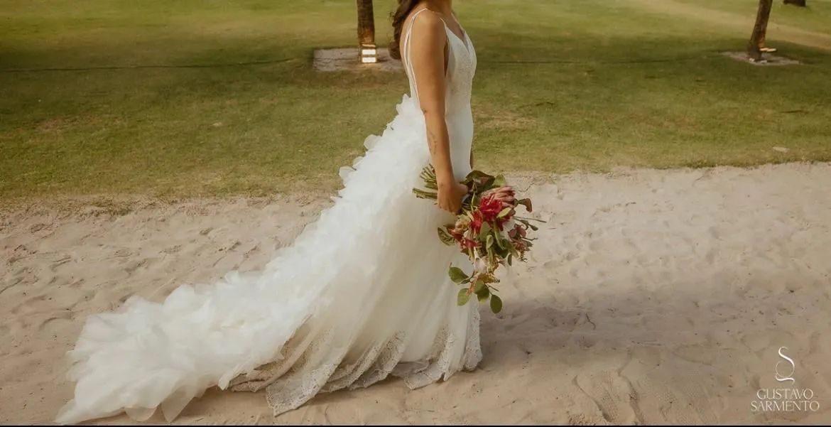 Vestido de Noiva Emanuelli Junqueira - Foto 4