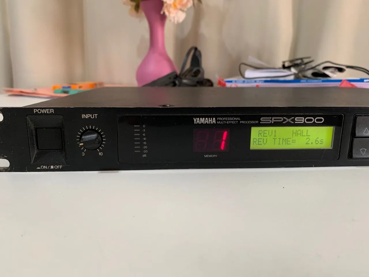 Rack Yamaha SPX900 Multi Efeitos - Instrumentos musicais