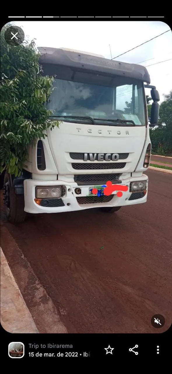 Iveco 240e25 ano 2010 sucata