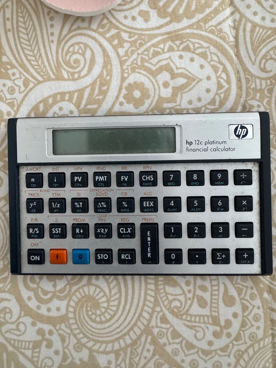 HP 12C Platinum Financial Calculator - Excellent Condition
