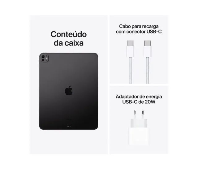   iPad Pro de 11 polegadas 2024 M4 512GB  Wi-Fi  Modelo A2836 Lacrado  - Foto 4