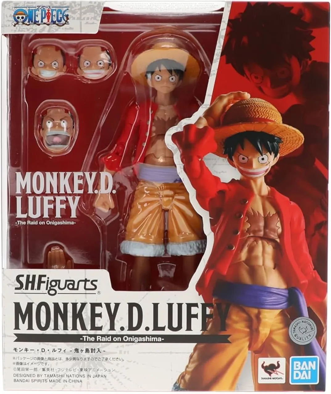 Bandai - sh figuarts one piece - monkey d luffy