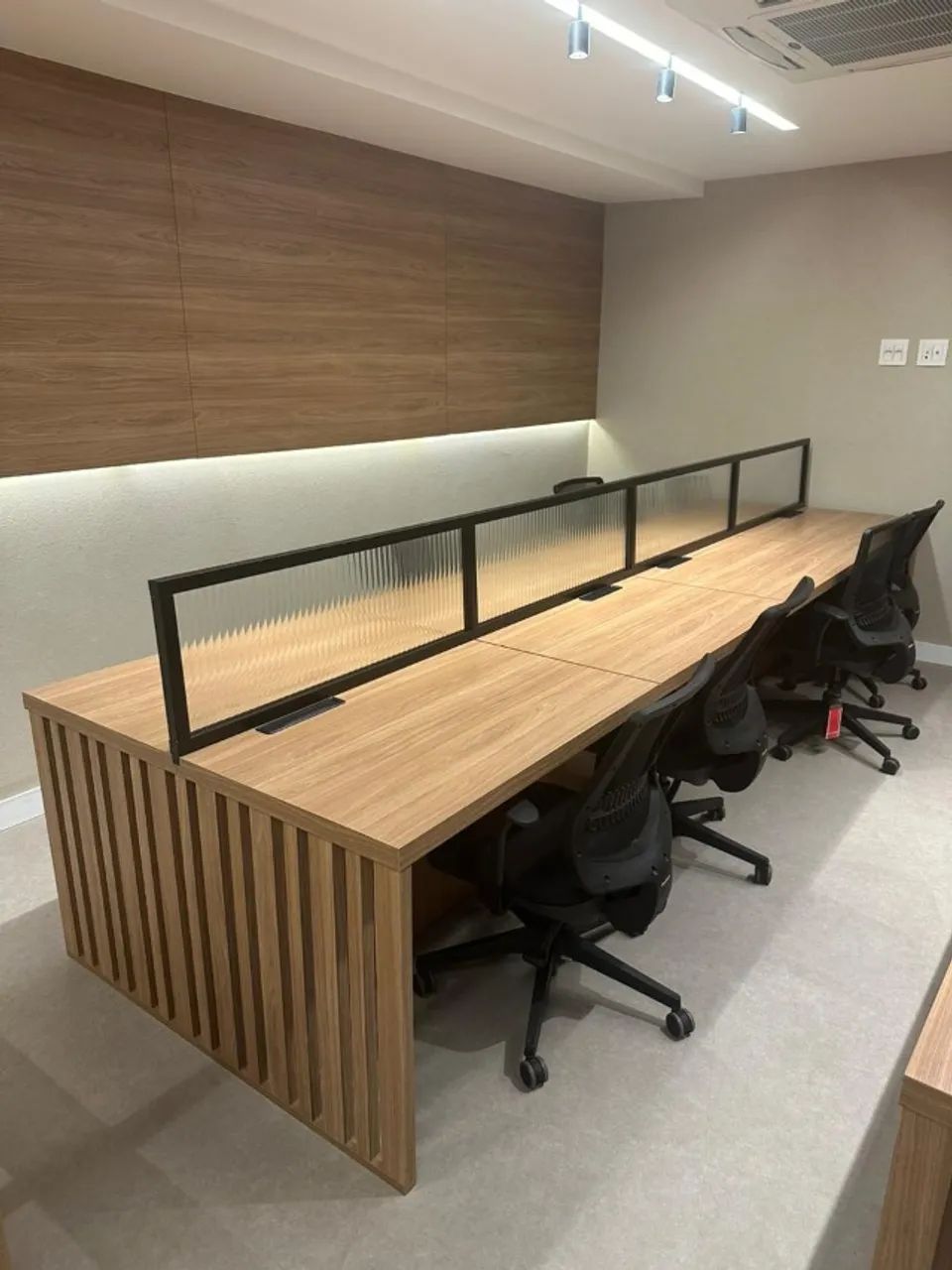 Grande mesa de escritório, conjunto de mesas! - Foto 4