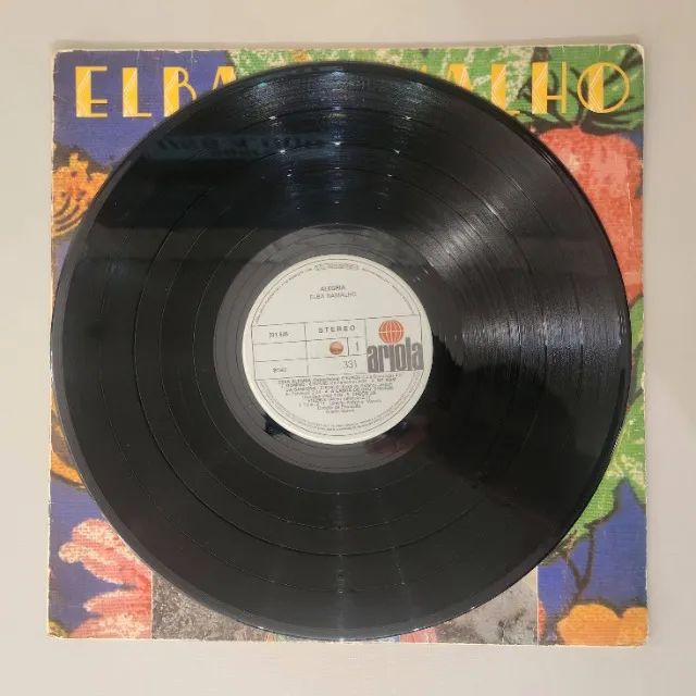LP Elba Ramalho - Alegria (1982) - Foto 2