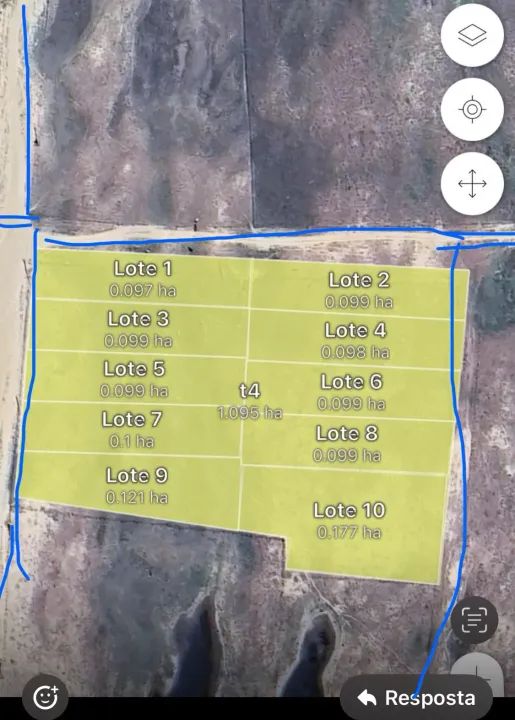Lote em Tutóia com 1000² na praia de Arpoador, Tutóia - MA. - Foto 4