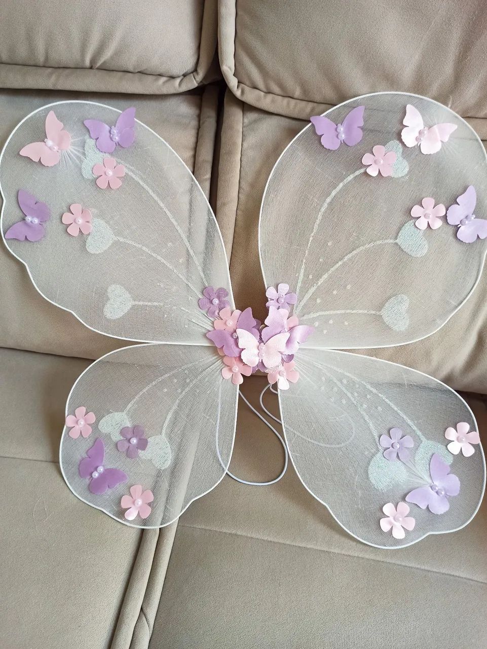 Vestido de Festa Jardim Encantado Borboleta com asas - Foto 2