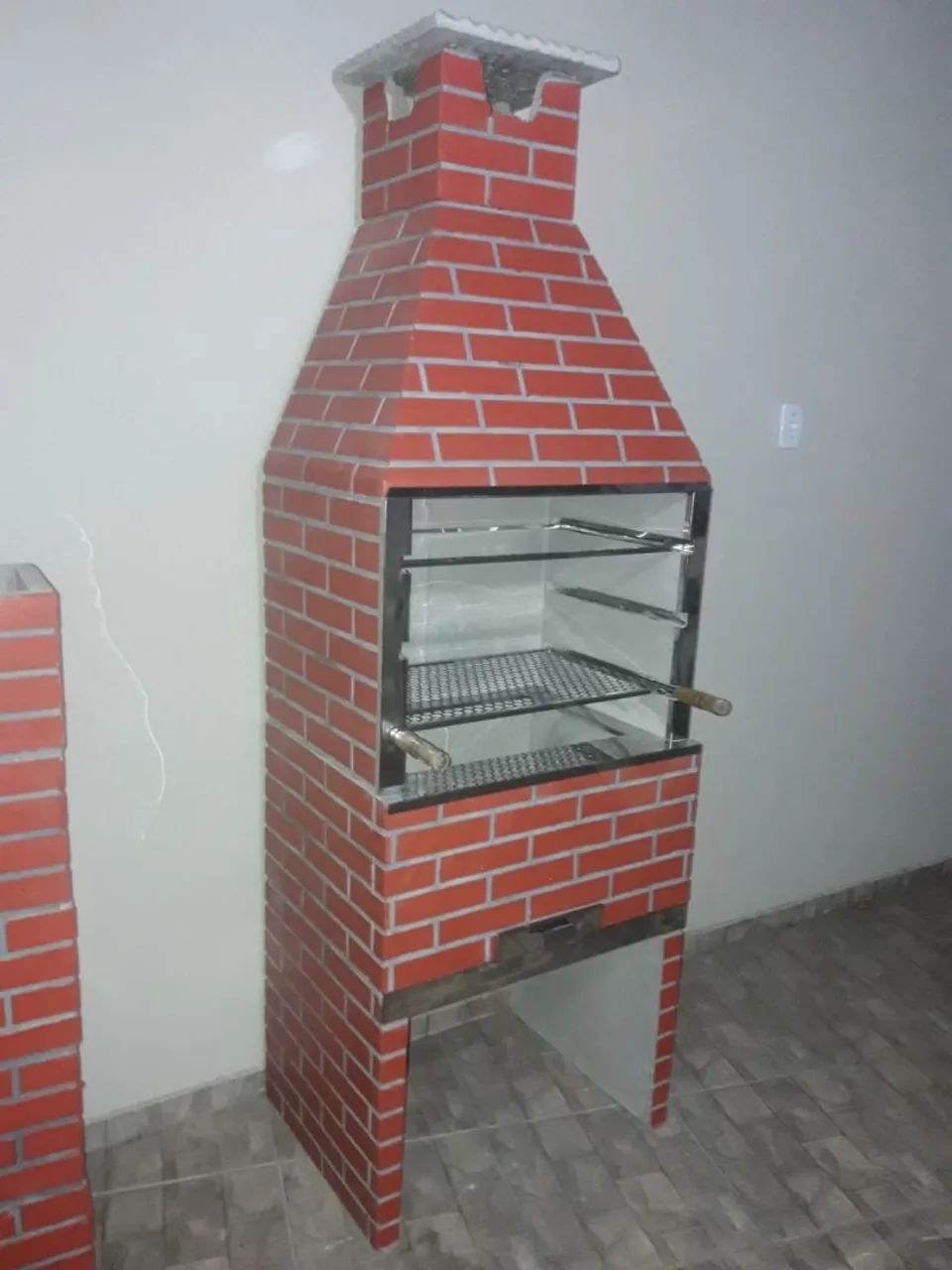 Churrasqueira grande 75cm com frete grátis  - Foto 3