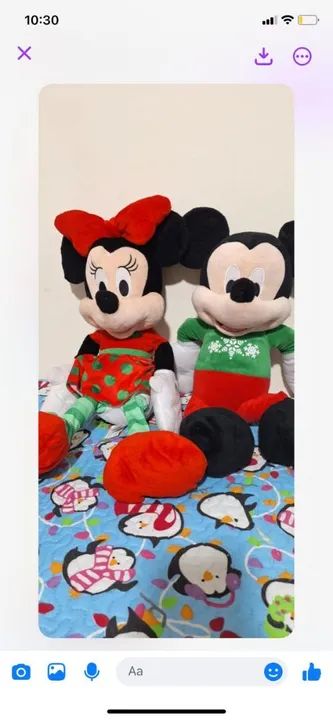 Mickey e Minnie natal