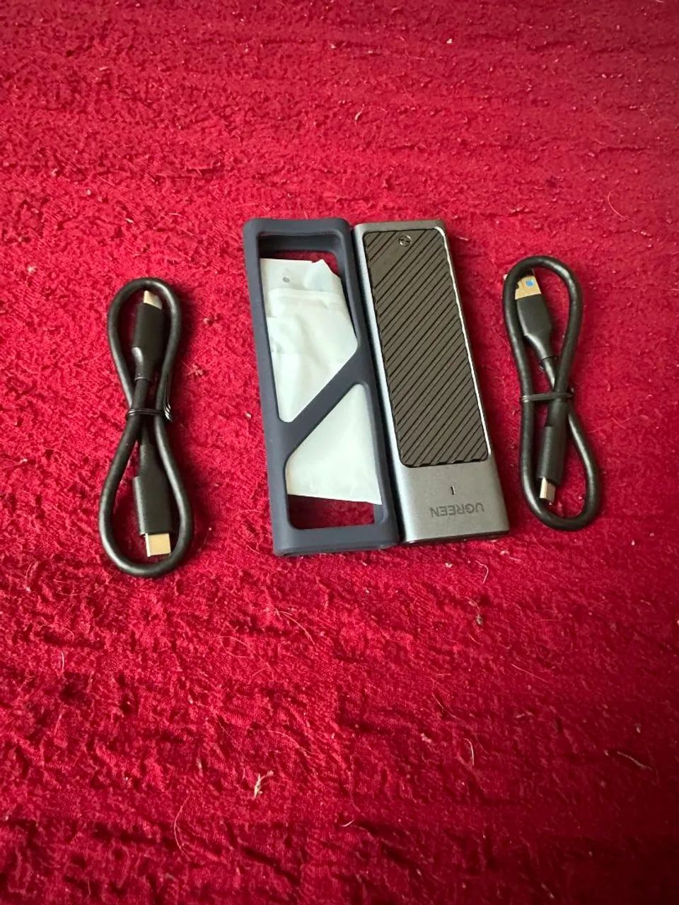 Enclosure UGREEN M.2 SATA/NVMe - Novo na Caixa! - Foto 2