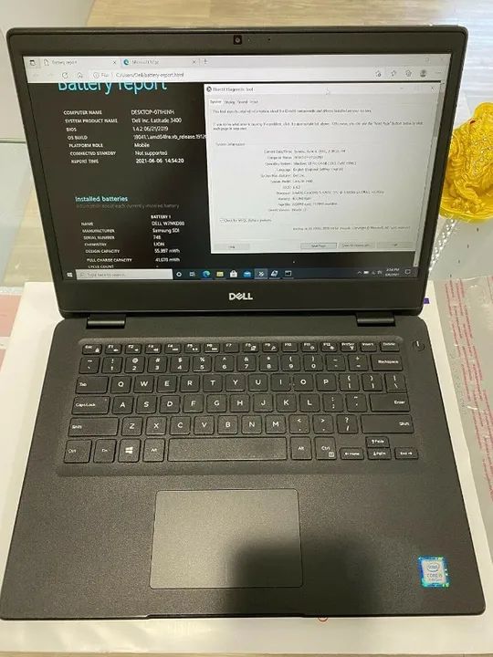 Notebook Dell latitude 3400 14?* I5 8ram 8Ger 256ssd