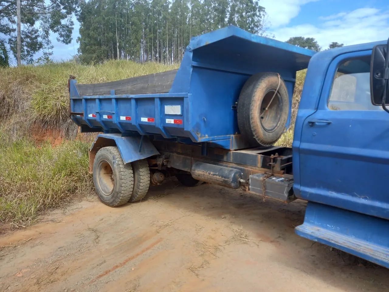 Ford F-700 Basculante  - Foto 4