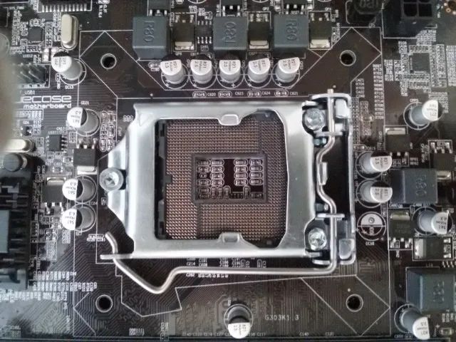 placa mãe h61 de3 geração Blue case (com defeito)  