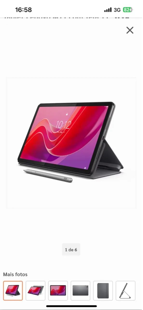 Lenovo- semi novo com caixa original 