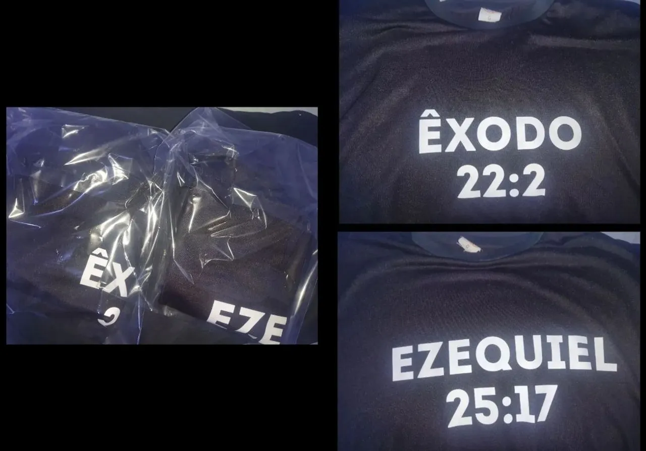 Camisas passagens cor preta